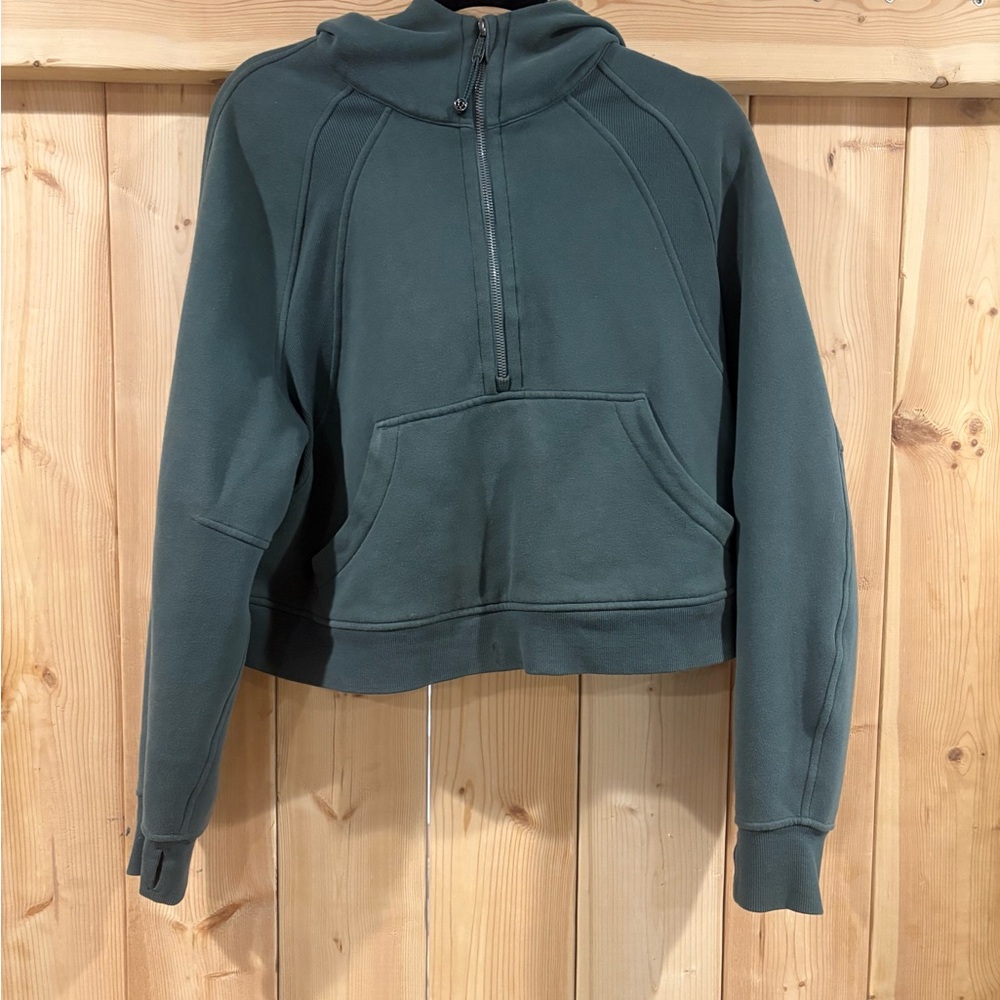 lululemon athletica Cropped Half Zip Scuba